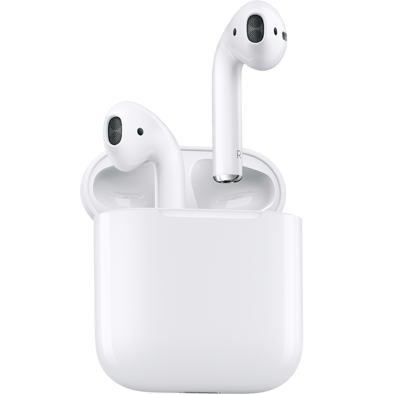 AirPods z etui ładującym