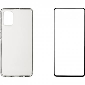 Zestaw Etui Azzaro + Szkło do Samsung Galaxy A51
