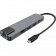 Przejściówka HUB WG z Type-C do HDMI/RJ45/USB3.0