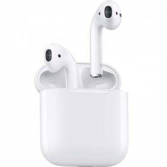 AirPods z etui ładującym