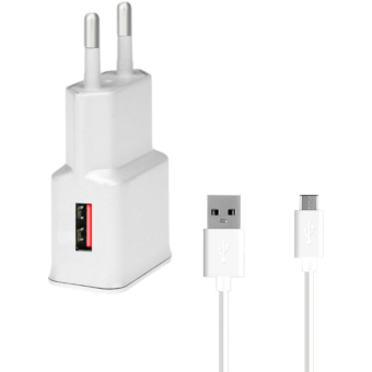 Ładowarka sieciowa WG 2,4A Fast Charging USB z kablem USB-C