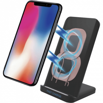 Stojąca ładowarka indukcyjna WG 20W/20W Fast Wireless Charger